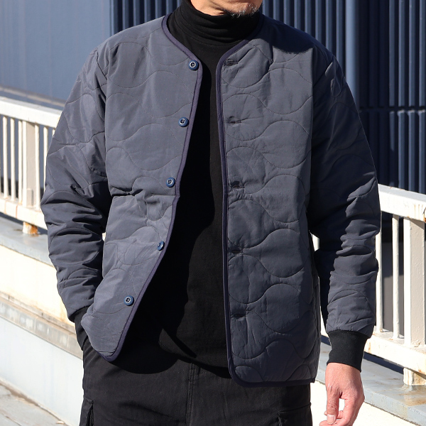 画像3: 【RE PRICE / 価格改定】Teflon（テフロン）ウェーブキルト US ARMY ジャケット【MADE IN JAPAN】『日本製』 / Upscape Audience (3)