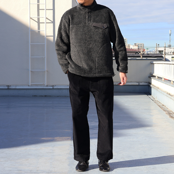 画像5: 【RE PRICE / 価格改定】【Lanificio Becagli（ベッカリー）】トスカーナボア スナップT【MADE IN JAPAN】『日本製』/ Upscape Audience (5)