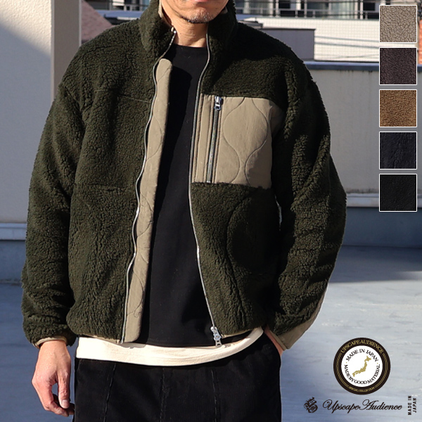 画像1: 【RE PRICE / 価格改定】【Lanificio Becagli（ベッカリー）】トスカーナボア レトロZ ジャケット【MADE IN JAPAN】『日本製』/ Upscape Audience (1)