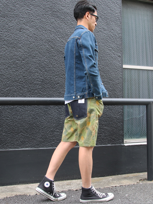 画像: 【RE PRICE/価格改定】カモ柄アウトドアイージーショートパンツ【MADE IN JAPAN】『日本製』/ Upscape Audience×Tribe Message