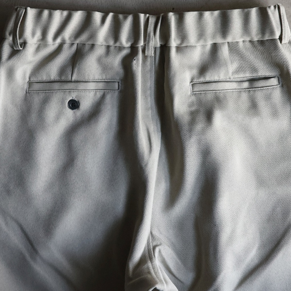 画像13: Naturemier(ナチュレミア)TECH メランジトロツイル 2タック イージー ワイドパンツ【MADE IN JAPAN】『日本製』【送料無料】/ Upscape Audience (13)