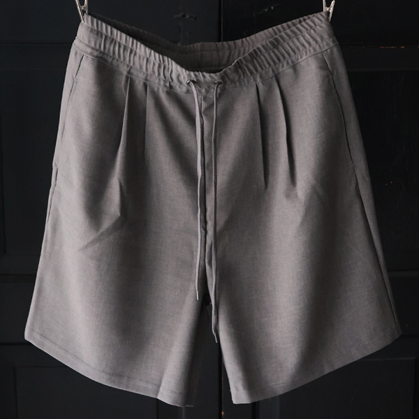 画像11: Naturemier™ (ナチュレミア) TECH リネンライクトロワッシャー 2タック イージーショーツ【MADE IN JAPAN】『日本製』 / Upscape Audience (11)