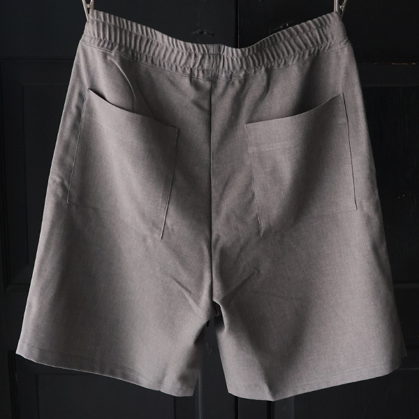 画像12: Naturemier™ (ナチュレミア) TECH リネンライクトロワッシャー 2タック イージーショーツ【MADE IN JAPAN】『日本製』 / Upscape Audience (12)