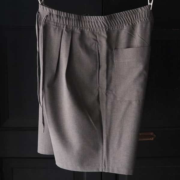 画像13: Naturemier™ (ナチュレミア) TECH リネンライクトロワッシャー 2タック イージーショーツ【MADE IN JAPAN】『日本製』 / Upscape Audience (13)