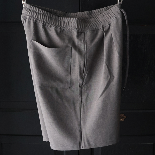 画像14: Naturemier™ (ナチュレミア) TECH リネンライクトロワッシャー 2タック イージーショーツ【MADE IN JAPAN】『日本製』 / Upscape Audience (14)