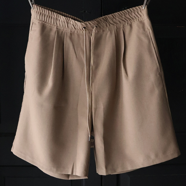 画像9: Naturemier™ (ナチュレミア) TECH リネンライクトロワッシャー 2タック イージーショーツ【MADE IN JAPAN】『日本製』 / Upscape Audience (9)