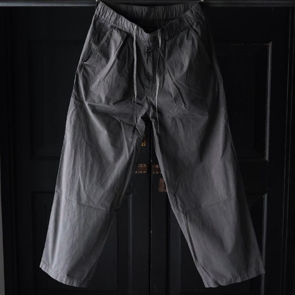 画像16: ピグメント 馬布 (ホースクロス) 2タック ワイド イージーパンツ /Audience (16)