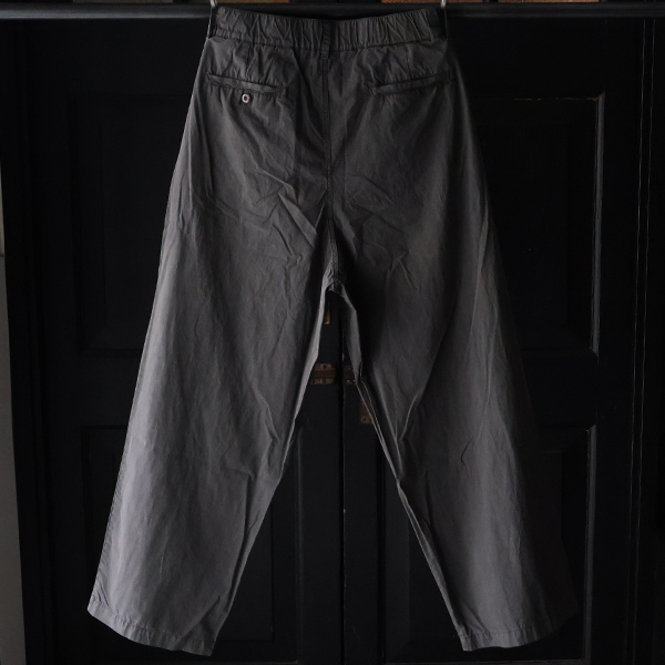 画像17: ピグメント 馬布 (ホースクロス) 2タック ワイド イージーパンツ /Audience (17)