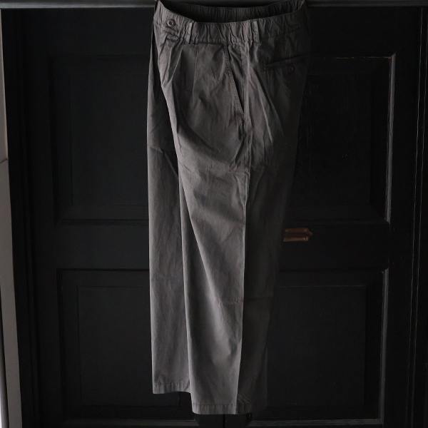 画像18: ピグメント 馬布 (ホースクロス) 2タック ワイド イージーパンツ /Audience (18)