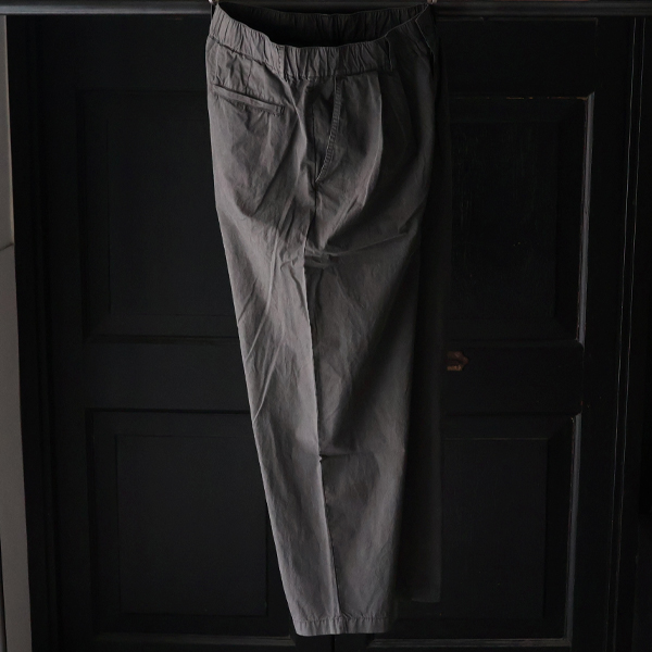 画像19: ピグメント 馬布 (ホースクロス) 2タック ワイド イージーパンツ /Audience (19)