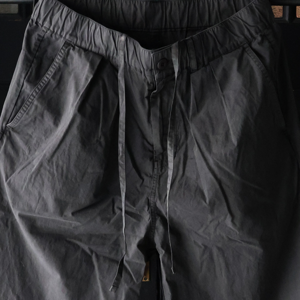 画像20: ピグメント 馬布 (ホースクロス) 2タック ワイド イージーパンツ /Audience (20)