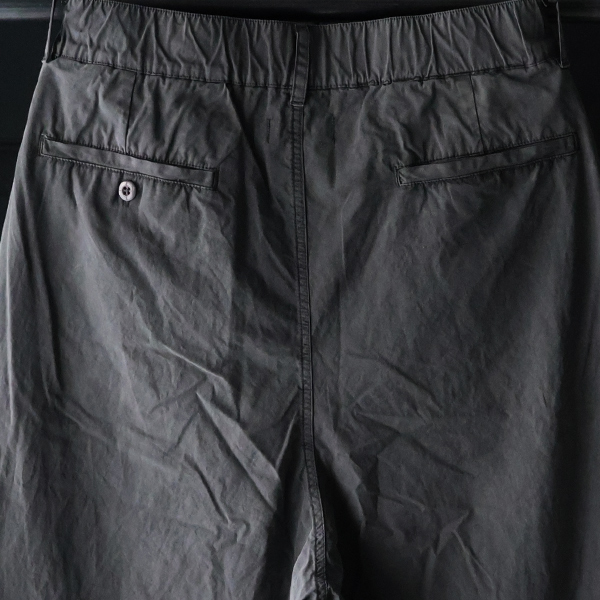 画像21: ピグメント 馬布 (ホースクロス) 2タック ワイド イージーパンツ /Audience (21)