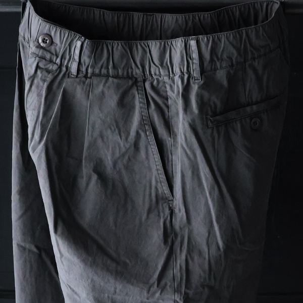 画像22: ピグメント 馬布 (ホースクロス) 2タック ワイド イージーパンツ /Audience (22)