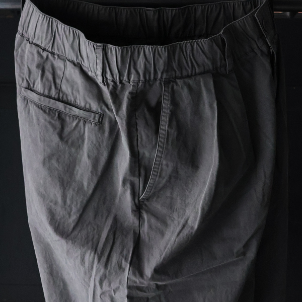 画像23: ピグメント 馬布 (ホースクロス) 2タック ワイド イージーパンツ /Audience (23)