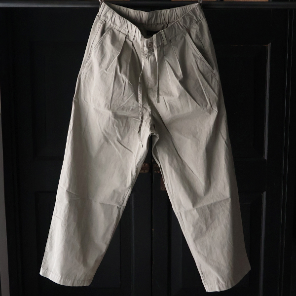 画像8: ピグメント 馬布 (ホースクロス) 2タック ワイド イージーパンツ /Audience (8)