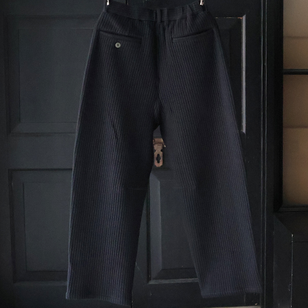 画像11: 「尾州」コットンキルト 1タック バルーン イージーパンツ『日本製』【送料無料】 / Upscape Audience (11)