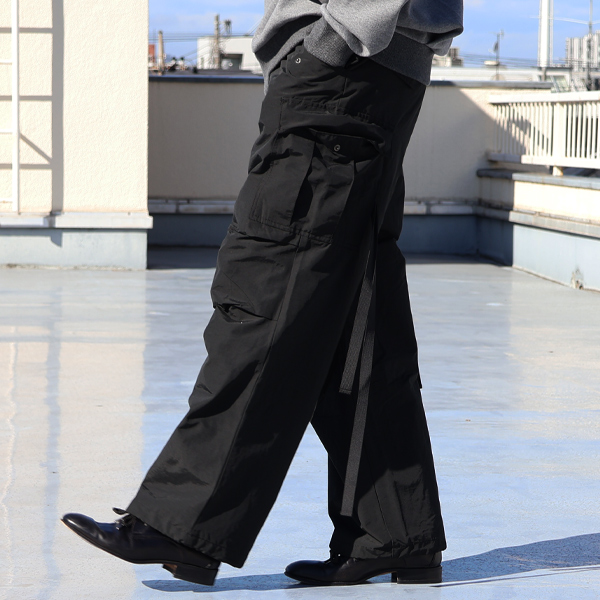 画像4: 60/40クロス 裏フリース M-65 カーゴイージーパンツ /Audience (4)