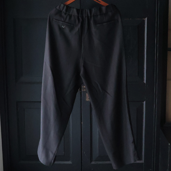 画像13: LANATEC® (ラナテック) TECH メランジヘリンボンツィード 2タック イージー ワイドパンツ【MADE IN JAPAN】『日本製』【送料無料】/ Upscape Audience (13)