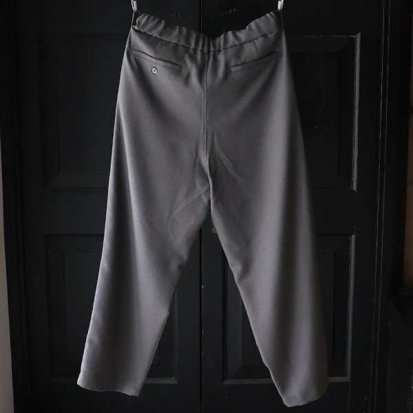 画像15: Naturemier TM (ナチュレミア) TECH メランジツイル 2タック ワイド イージーパンツ【MADE IN JAPAN】『日本製』【送料無料】/ Upscape Audience (15)