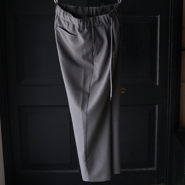 画像17: Naturemier TM (ナチュレミア) TECH メランジツイル 2タック ワイド イージーパンツ【MADE IN JAPAN】『日本製』【送料無料】/ Upscape Audience (17)