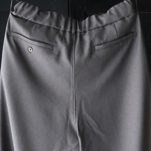 画像19: Naturemier TM (ナチュレミア) TECH メランジツイル 2タック ワイド イージーパンツ【MADE IN JAPAN】『日本製』【送料無料】/ Upscape Audience (19)