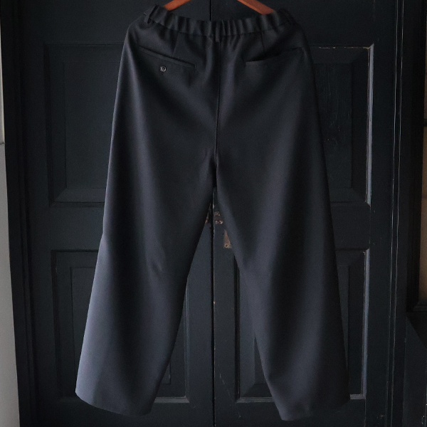 画像13: LANATEC® (ラナテック) TECH シャンブレーシャークスキン 1タック カーヴド イージーパンツ【MADE IN JAPAN】『日本製』【送料無料】/ Upscape Audience (13)