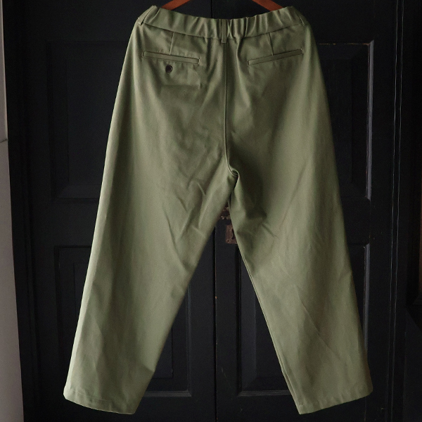 画像14: 「遠州」11オンス ヘビーカツラギ BOXタック ワイド イージーパンツ【MADE IN JAPAN】『日本製』【送料無料】/ Upscape Audience (14)