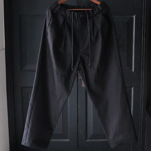 画像15: 「遠州」11オンス ヘビーカツラギ BOXタック ワイド イージーパンツ【MADE IN JAPAN】『日本製』【送料無料】/ Upscape Audience (15)