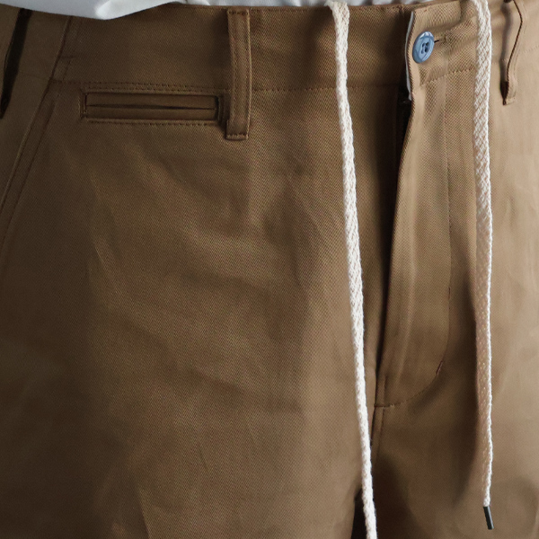 画像16: 「備中」ワーカーズチノUS ARMY M-41 ワイドストレート イージーパンツ【MADE IN JAPAN】『日本製』【送料無料】/ Upscape Audience (16)