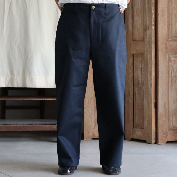 画像6: 「備中」ワーカーズチノUS ARMY M-41 ワイドストレート イージーパンツ【MADE IN JAPAN】『日本製』【送料無料】/ Upscape Audience (6)