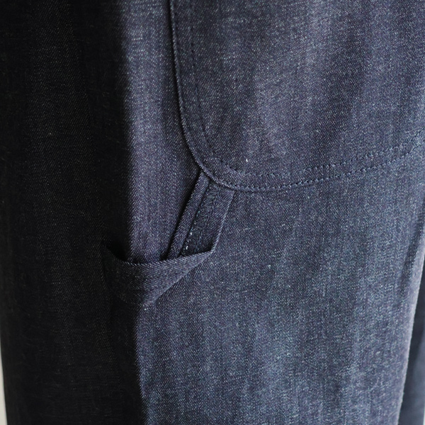 画像11: 「備後」8オンス ムラデニム ワイド イージーペインターパンツ【MADE IN JAPAN】『日本製』【送料無料】/ Upscape Audience (11)