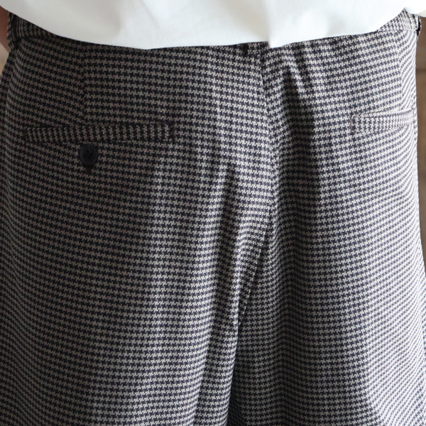 画像10: スマートT/R ジャパニーズ トラディショナルパターン 2タック ワイド ドロストパンツ【MADE IN JAPAN】『日本製』【送料無料】/ Upscape Audience (10)