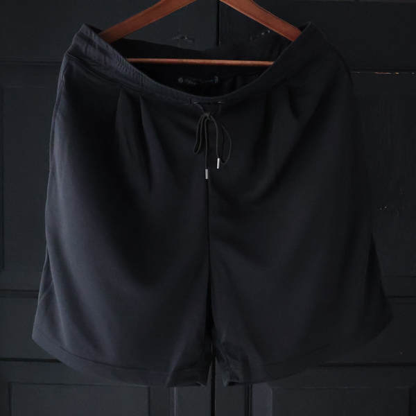 画像2: POLARTEC®(ポーラテック) POWER DRY® (パワードライ) 鹿の子 2タック ドロストショーツ【MADE IN JAPAN】『日本製』 / Upscape Audience (2)