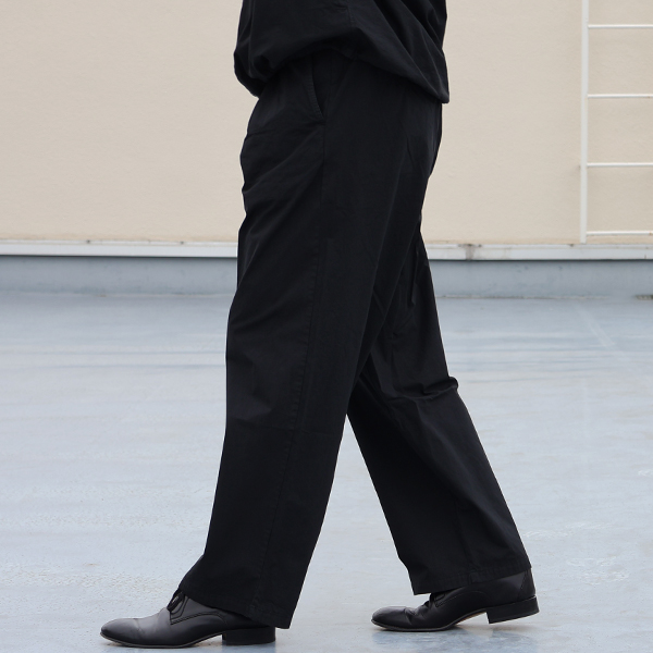 画像4: ピグメント 馬布 (ホースクロス) 2タック ワイド イージーパンツ /Audience (4)