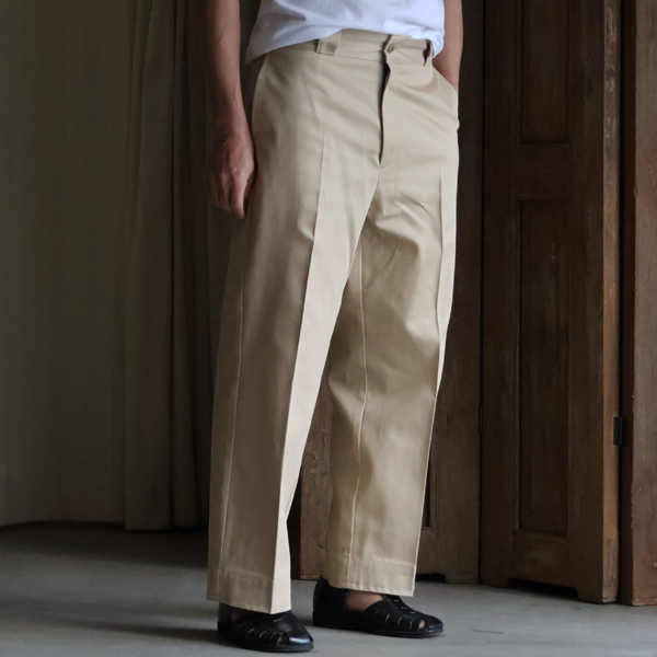 画像8: 「備中備後」9オンス フェイドレスデニム TEXAS ワークパンツ ワイドテーパード イージーパンツ【MADE IN JAPAN】『日本製』【送料無料】/ Upscape Audience (8)
