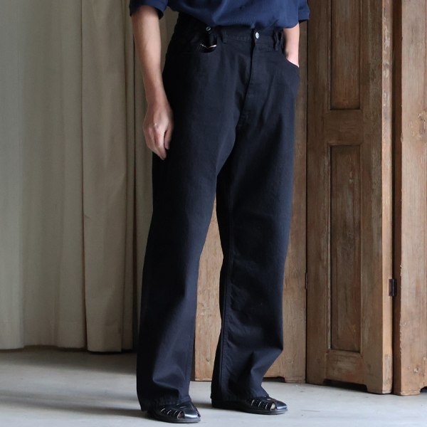 画像12: 「備中」12.5oz セルヴィッチ 赤耳デニム 5ポケ アジャスターワイドパンツ【MADE IN JAPAN】『日本製』【送料無料】/ Upscape Audience (12)