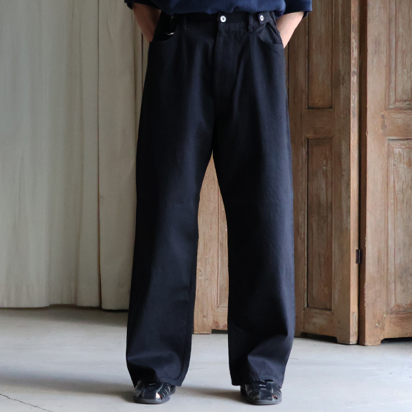 画像13: 「備中」12.5oz セルヴィッチ 赤耳デニム 5ポケ アジャスターワイドパンツ【MADE IN JAPAN】『日本製』【送料無料】/ Upscape Audience (13)