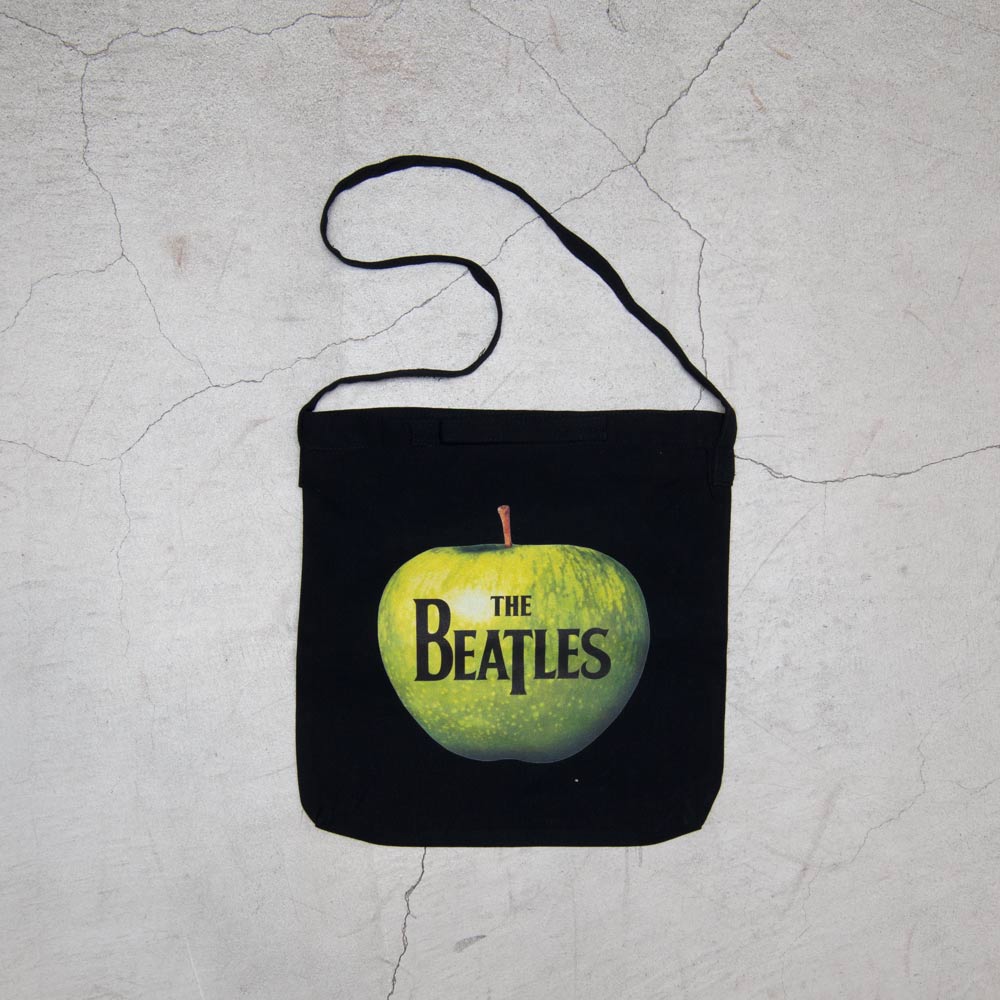 画像2: BEATLES Appleプリントロゴ刺繍2WAY トートバッグ/ Audience (2)