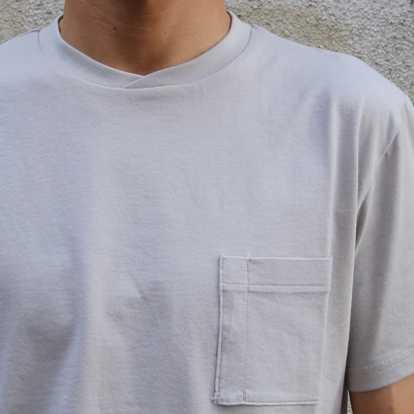 画像: 【RE PRICE/価格改定】コーマ天竺 グラスポケ付S/S TEE【MADE IN JAPAN】『日本製』  / Upscape Audience