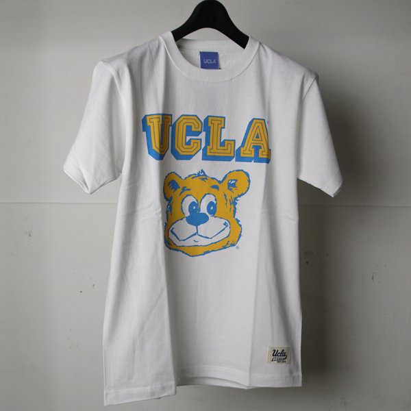 画像: 【RE PRICE / 価格改定】6.2oz丸胴UCLA"BEAR"オールドプリントTEE / Audience