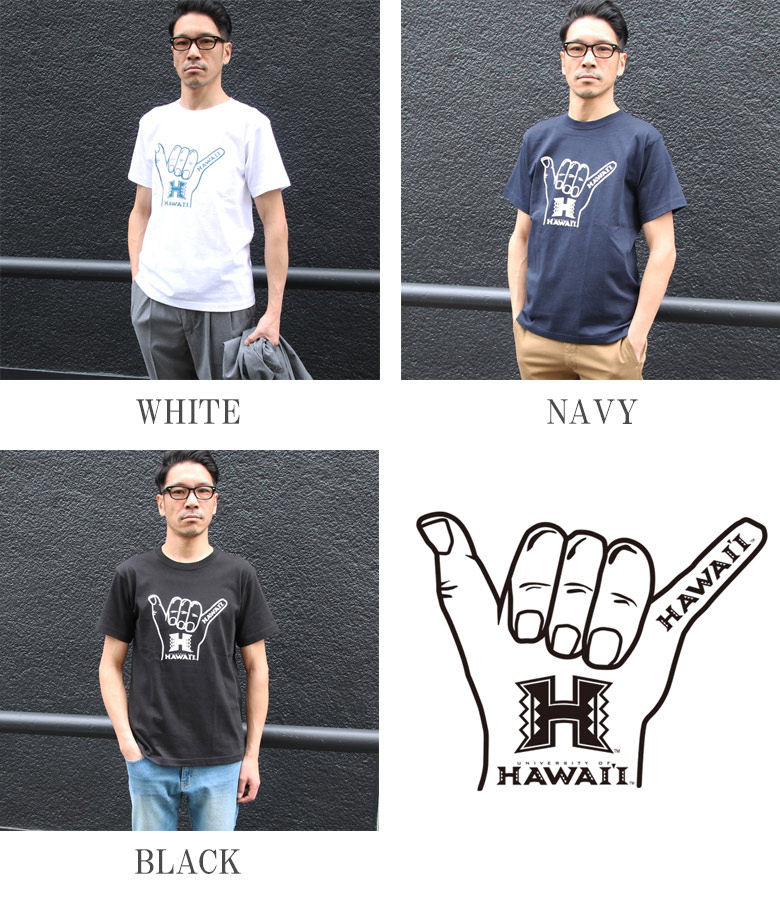 画像: 6.2oz丸胴HAWAII”HAND”オールドプリントTEE / Audience