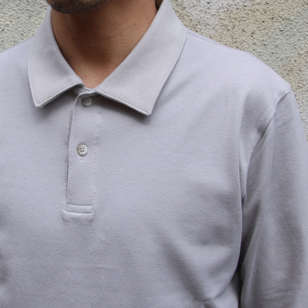 画像: 【RE PRICE/価格改定】ドライファーストコットン鹿の子L/Sポロ【MADE IN JAPAN】『日本製』 / Upscape Audience