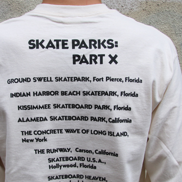 画像: 【RE PRICE / 価格改定】360°SPORTS WEAR（スリーシックスティスポーツウェア）"TEXT" 6oz米綿丸胴L/S Tee/ Audience