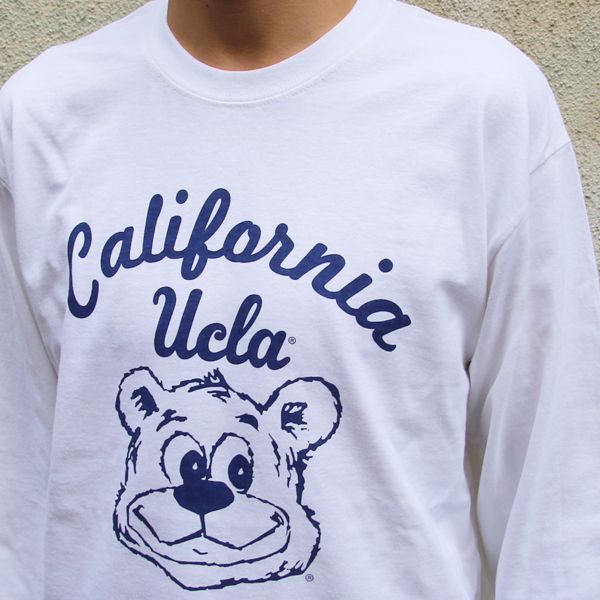 画像: UCLA"California BERA" 6oz米綿丸胴L/S Tee/ Audience