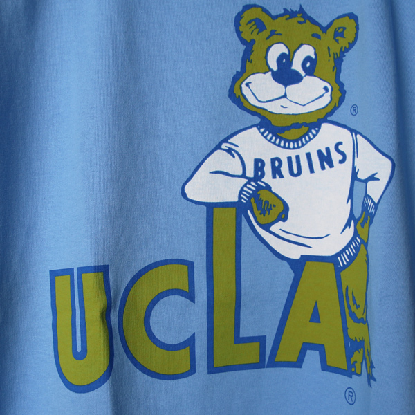 画像: 6.2oz丸胴UCLA"UCLA BEAR"オールドプリントTEE / Audience