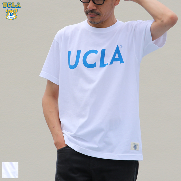 画像1: 【RE PRICE / 価格改定】6.2オンス丸胴BODY UCLA"UCLA SIMPLE LOGOオールドプリント"TEE / Audience (1)