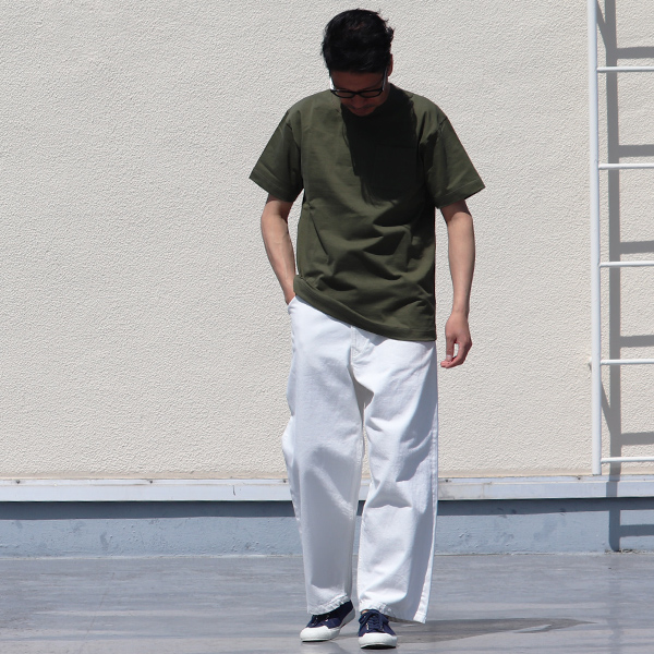 画像7: VORTEX 8オンス(MVS天竺)グラスポケット付 レギュラー半袖Tee【MADE IN JAPAN】『日本製』/ Upscape Audience (7)