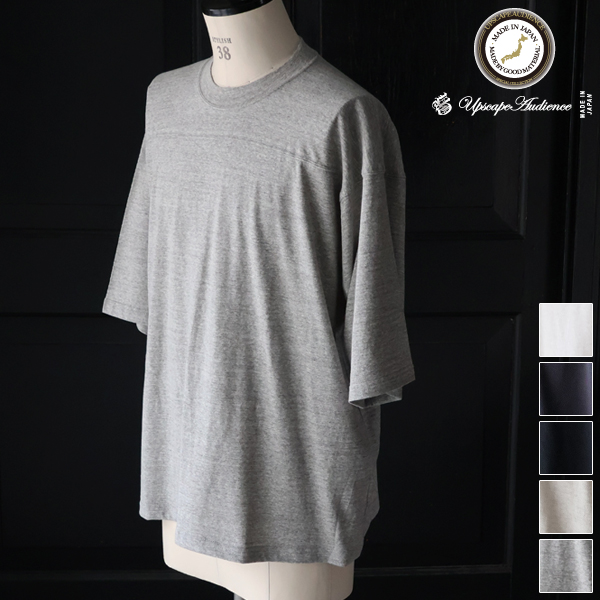 画像1: 「和歌山」ラフィー天竺 （5.5オンス）フットボール ハーフスリーブ Tシャツ【MADE IN JAPAN】『日本製』/ Upscape Audience (1)