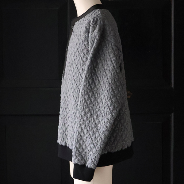 画像23: 「尾州」コットンキルト 布帛ヘンリーネック【MADE IN JAPAN】『日本製』 / Upscape Audience (23)