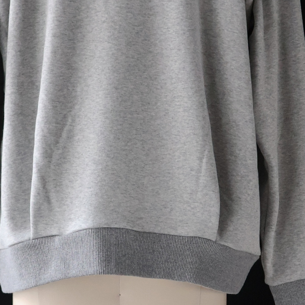 画像24: ボンバーヒート爆暖裏起毛 ガゼットクルーネック バルーンスウェット【MADE IN JAPAN】『日本製』 / Upscape Audience (24)